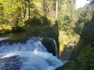 Twister Falls Eagle Creek Hiking Oregon