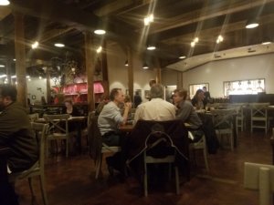 guests at sac-a-lait on a busy night