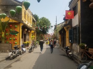 Hoi An Vietnam Old Town during Tet