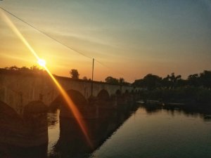 sunset 4000 islands don khon laos mekong river