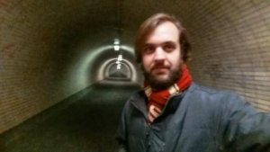 pedestrian tunnel prague czechia