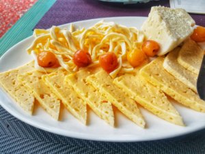 Armenian cheese plate