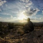 sunset athens greece hangry backpacker
