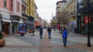 trimontium promenade plovdiv bulgaria