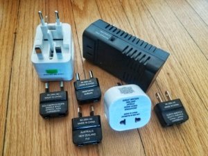 travel packing adapters