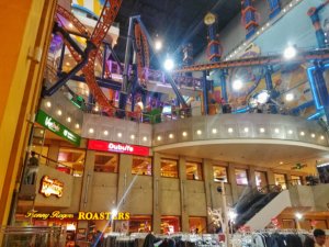 Berjaya Times Square Mall Rollercoaster KL Malaysia