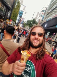 hangry backpacker seoul south korea