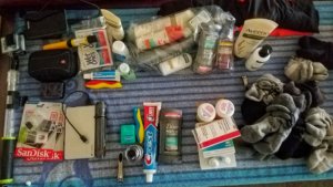 Hangry Backpacker packing light little things