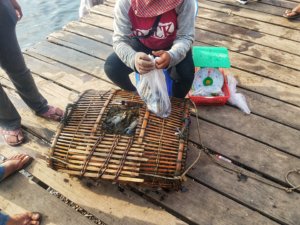 Kep Cambodia crab market