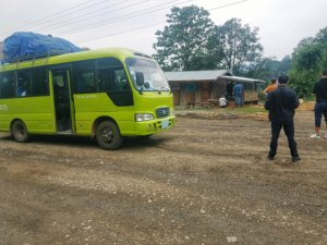 Rest stop Laos highway