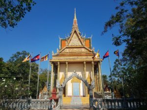 Wat Traeuy Kaoh temple Kampot Cambodia