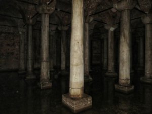 basilica cistern istanbul turkey