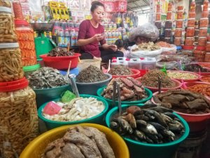 market Kampot Cambodia