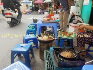 hangry backpacker Hanoi Old Quarter street food