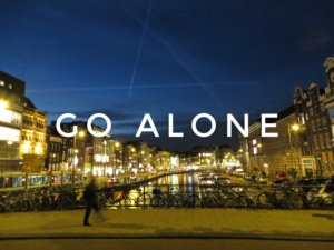 hangry backpacker go alone