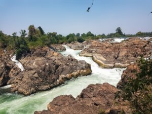 Four Thousand Islands Laos waterfalls