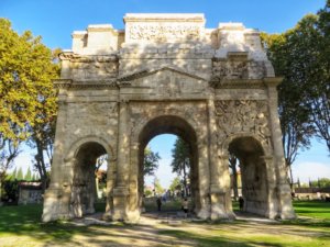 Roman arch Orange France