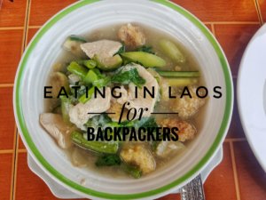 eating in Laos for Backpackers page
