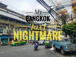 Bangkok taxi nightmare