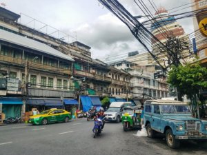 Bangkok taxi ride
