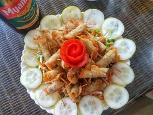 Bar food Mandalay Myanmar