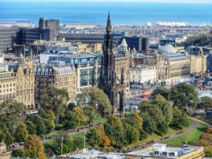Scott Monument Edinburgh Scotland