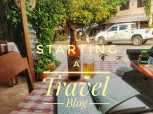 Starting a travel blog Hangry Backpacker