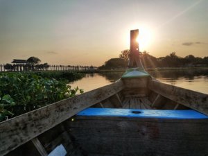 U Bein Bridge Sunset