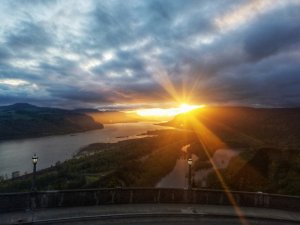 Columbia River Gorge Sunrise