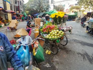 Hanoi Vietnam street market