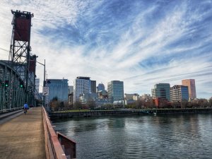 Hawthorne Bridge Portland Oregon