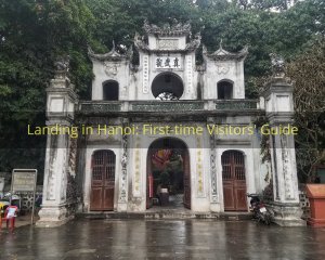 Hangry Backpacker Landing Hanoi Vietnam