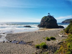 Short Beach Oregon Coast Summer