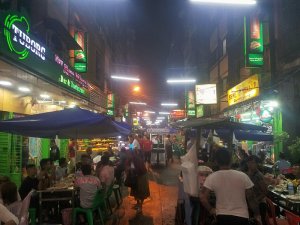 Backpackers Beer Street Yangon Myanmar