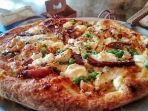 Blackbird Pizza Chicken Carbonara