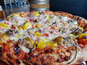 pinkys pizza with meatballs and peppers north portland oregon