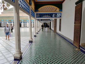 Bahia Palace courtyard