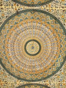 ornate Moroccan ceiling