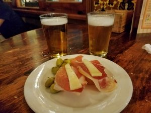 Tapas Beer Spain Travel