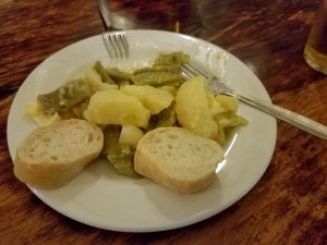 potatoes green beans tapas Granada
