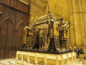 Christopher Columbus tomb Seville Cathedral