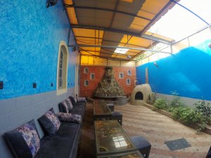 Essaouira Beach Hostel common area