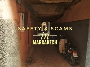 Marrakech safety scams Hangry Backpacker