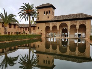 Nasrid Palaces Granada Andalusia Spain