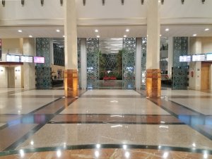 Night in Tangier train station