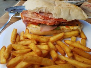 large serranito cheap eats Seville Spain