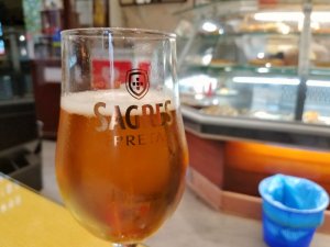 Sagres beer Lisbon Portugal