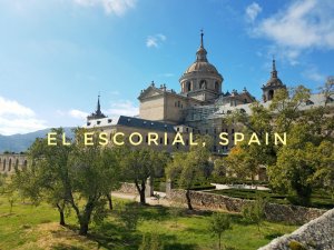 Hangry Backpacker Visiting El Escorial Spain
