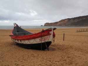 Hangry Backpacker Nazare Portugal