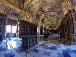 Visiting El Escorial Royal Library